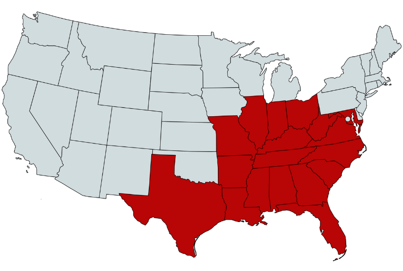 Concord Tank Corporation Regional Service Locations